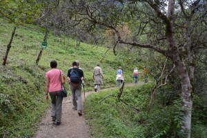 Start der Wanderung zum El Chuveje Wasserfall